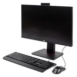 Моноблок/ HIPER V6 23.8"(1920x1080 (матовый) IPS)/Intel Core i5 14400(2.5Ghz)/16384Mb/512PCISSDGb/noDVD/BT/WiFi/war 1y/6.45kg/черный/Win11Pro + Cam 5.0 SD/Беспроводные МК/WiFi6