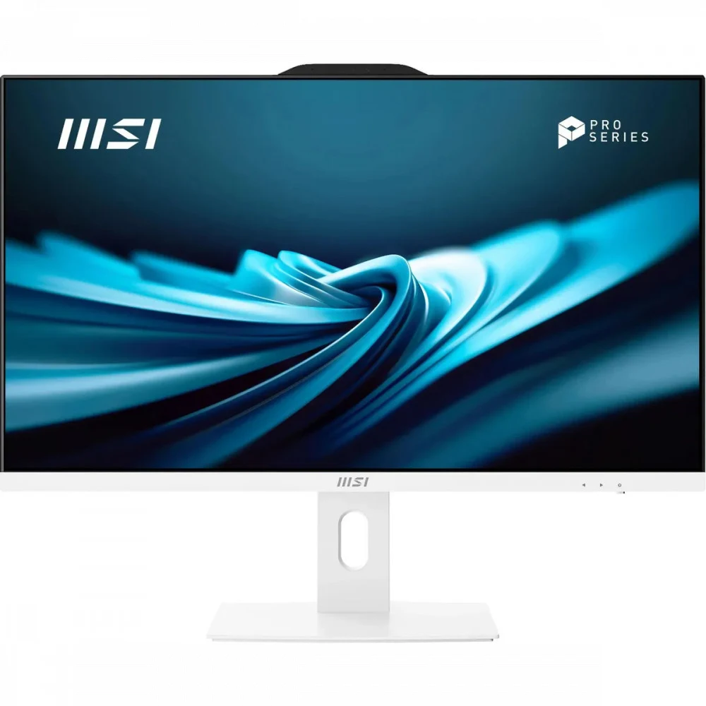 Моноблок MSI Pro AP272P 14M AiO 27" FHD(1920x1080)IPS AG Non-touch, Core i7-14700 (2.1GHz), 32Gb DDR5(2x16Gb), 1TB SSD M.2, Intel UHD, WiFi, BT, camera, WirelessKB&mouse Eng/Rus,noOS,1y war-ty, Whit