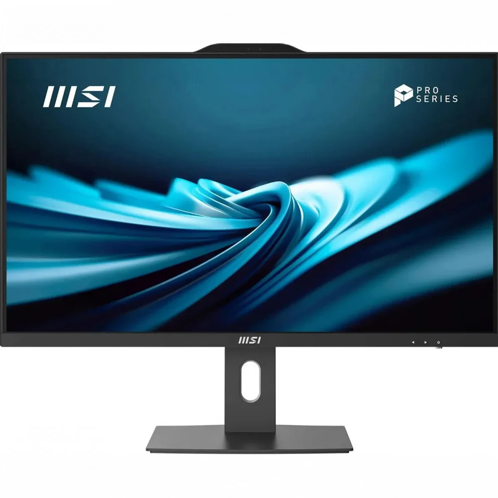 Моноблок MSI Pro AP272P 14M AiO 27" FHD(1920x1080)IPS AG Non-touch, Core i7-14700 (2.1GHz), 32Gb DDR5(2x16Gb), 1TB SSD M.2, Intel UHD, WiFi, BT, camera, WirelessKB&mouse Eng/Rus,noOS,1y war-ty, Blac