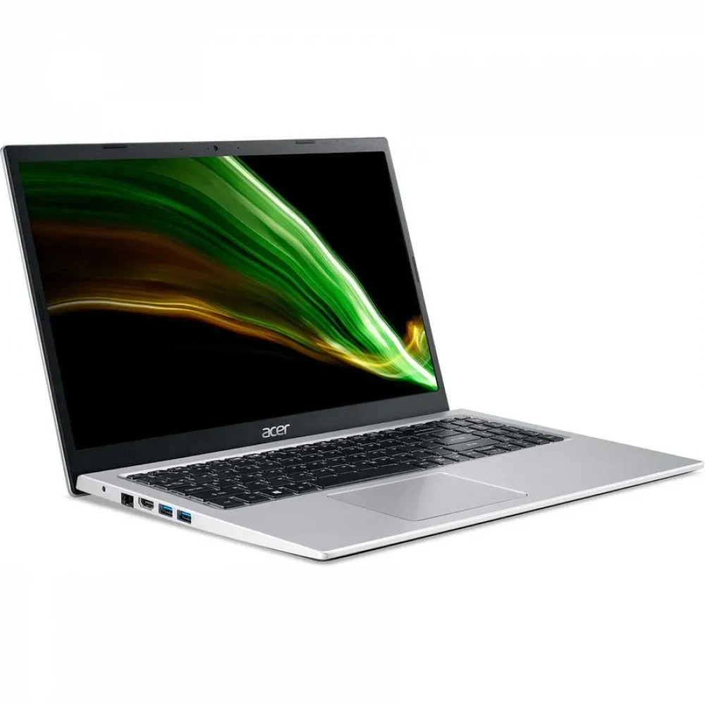Ноутбук Acer Aspire 3 A315-58 Core i5 1135G7 8Gb SSD256Gb Intel Iris Xe graphics 15.6" TN FHD (1920x1080)/ENGKBD noOS silver WiFi BT Cam (NX.ADDEM.00E)