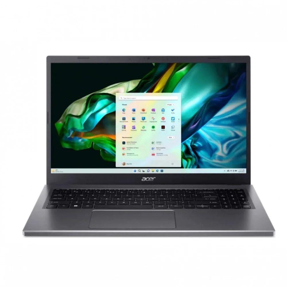 Ноутбук Acer/A515-58P-787K/Aspire 5/1г/Core i7/1355U/1,7 GHz/8 Gb/PCIe NVMe SSD/512 Gb/No ODD/Graphics/Iris Xe/256 Mb/15,6 ''/1920x1080/Без операционн