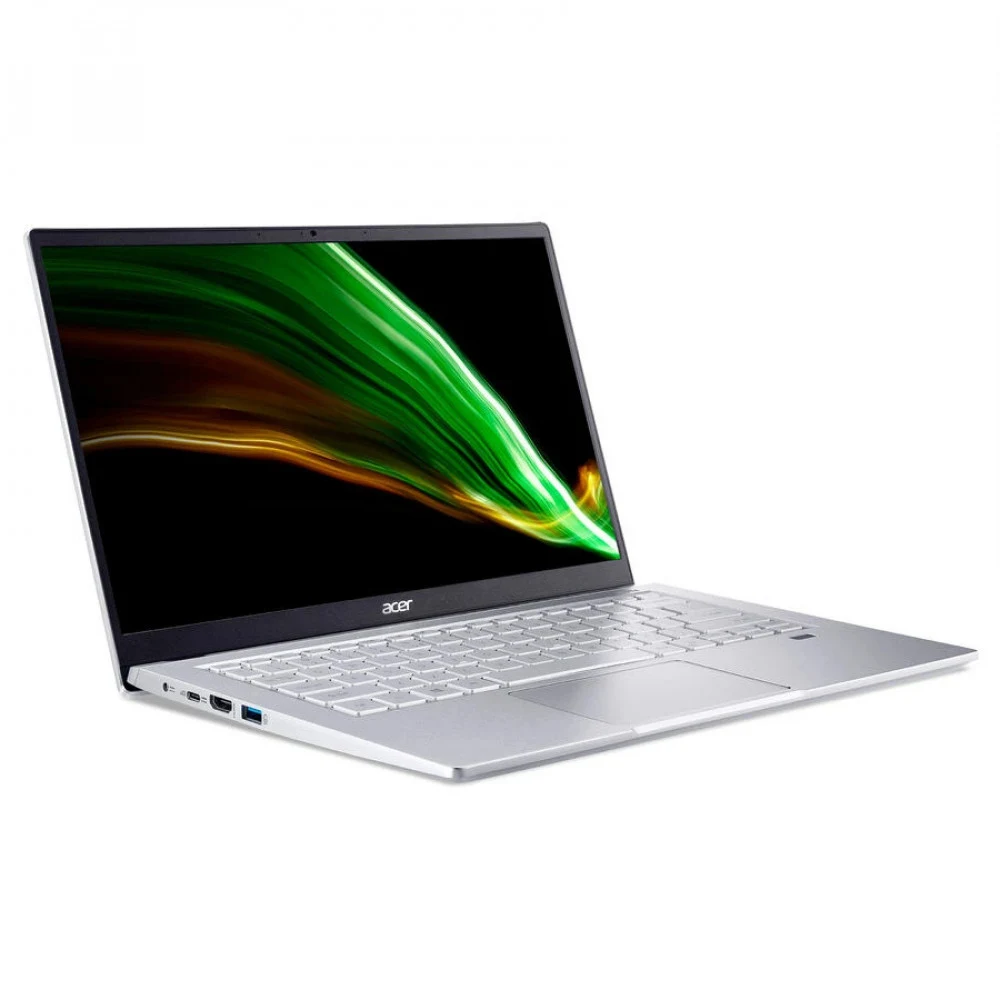 Ноутбук Acer Swift 3 SF314-43 Ryzen 7 5700U 16Gb SSD512Gb AMD Radeon Graphics 14" IPS FHD (1920x1080) без ОС silver WiFi BT Cam (NX.AB1ER.011)