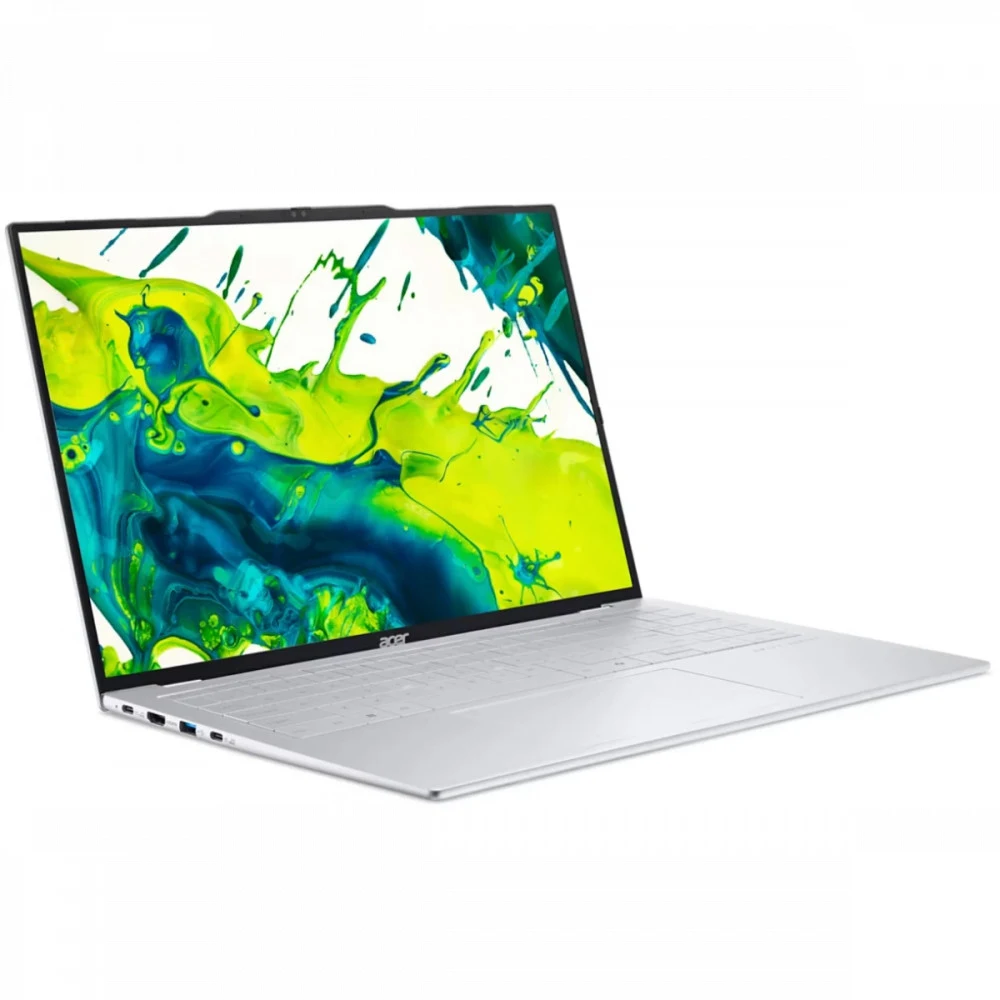 Ноутбук Acer Swift Air 16 SFA16-61M-R0MH Ryzen AI 5 330 16Gb SSD512Gb AMD Radeon 820M 16" OLED WUXGA (1920x1200) без ОС silver WiFi BT Cam (NX.DJACD.001)