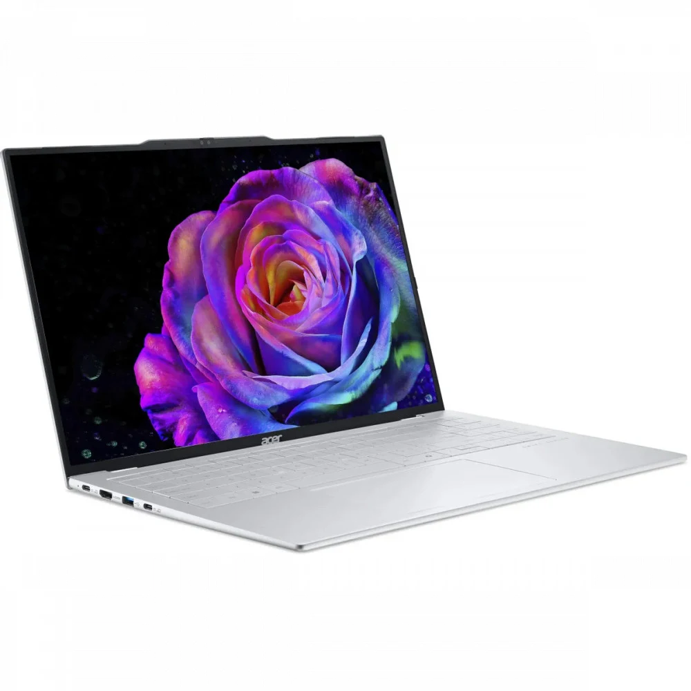 Ноутбук Acer Swift Air 16 SFA16-61M-R721 Ryzen AI 7 350 16Gb SSD1Tb AMD Radeon 860M 16" OLED WUXGA (1920x1200) без ОС silver WiFi BT Cam 4306mAh (NX.DJBCD.002)