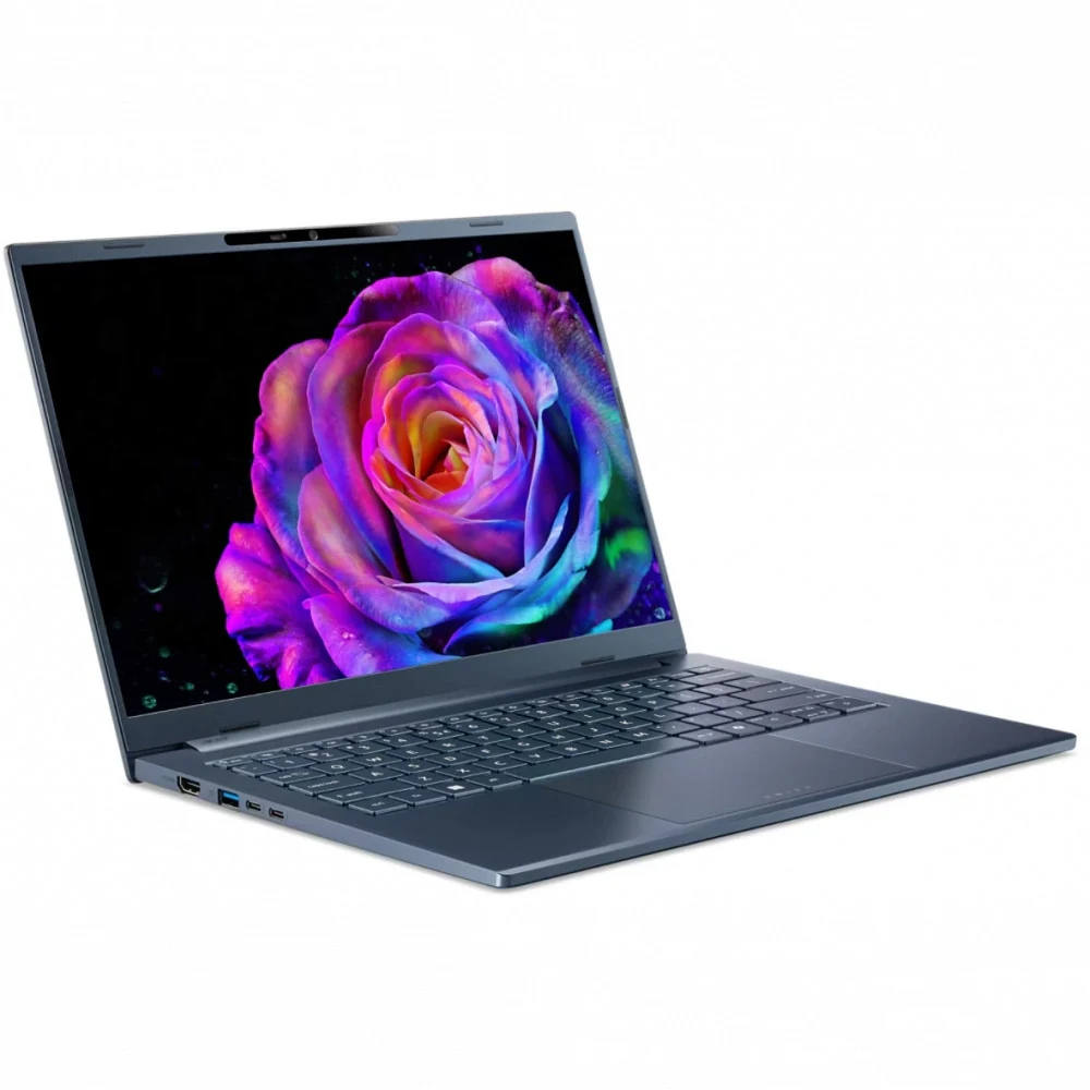 Ноутбук Acer Swift Go 14 AI SFG14-75-746M Intel Core Ultra 7 258V/32Gb/SSD1Tb/14"/OLED/WUXGA/1920x1200/60Hz/NoOS/Blue/1.25kg (NX.JNBCD.009)