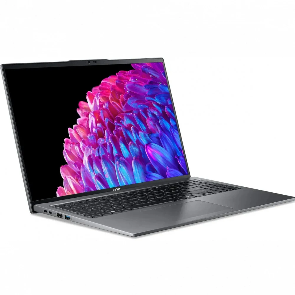Ноутбук Acer Swift Go 16 SFG16-72-787A/16"3.2K OLED 120Hz/Ultra 7 155H/32GB LPDDR5X/SSD 1024GB/Win11