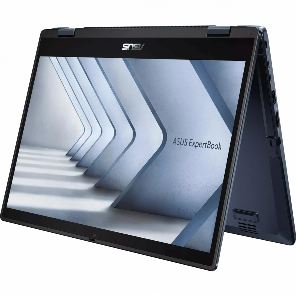 Ноутбук Asus Expertbook B3 Flip B3402FVA-I716512B7D Core 7 150U 16Gb SSD512Gb Intel UHD Graphics 14" IPS Touch FHD (1920x1080) без ОС black WiFi BT Cam (90NX07N1-M02MD0)