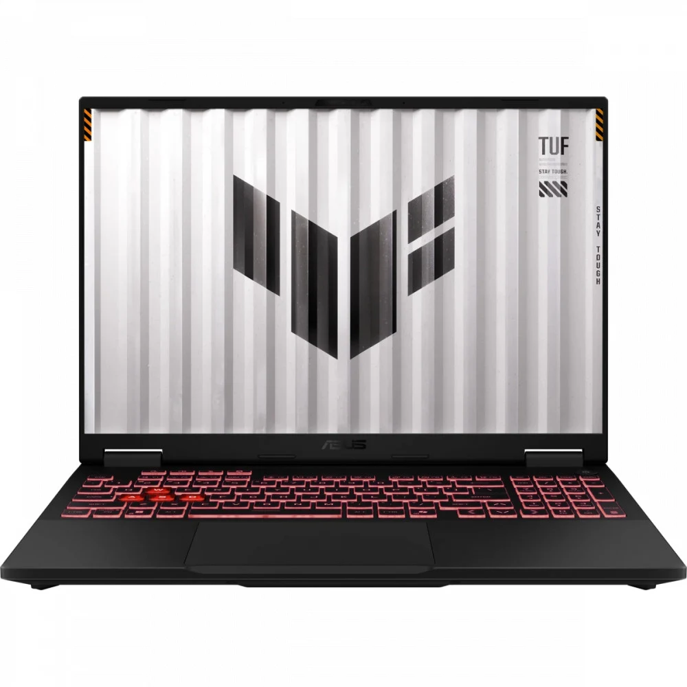 Ноутбук ASUS TUF Gaming A16 FA608UM-RV053 AMD Ryzen 7 260/16Gb/SSD1Tb/RTX5060 8Gb (115W)/16"/IPS/WUXGA/1920x1200/165Hz/NoOS/Graphite Black/2.2kg (90NR0KV1-M005H0)