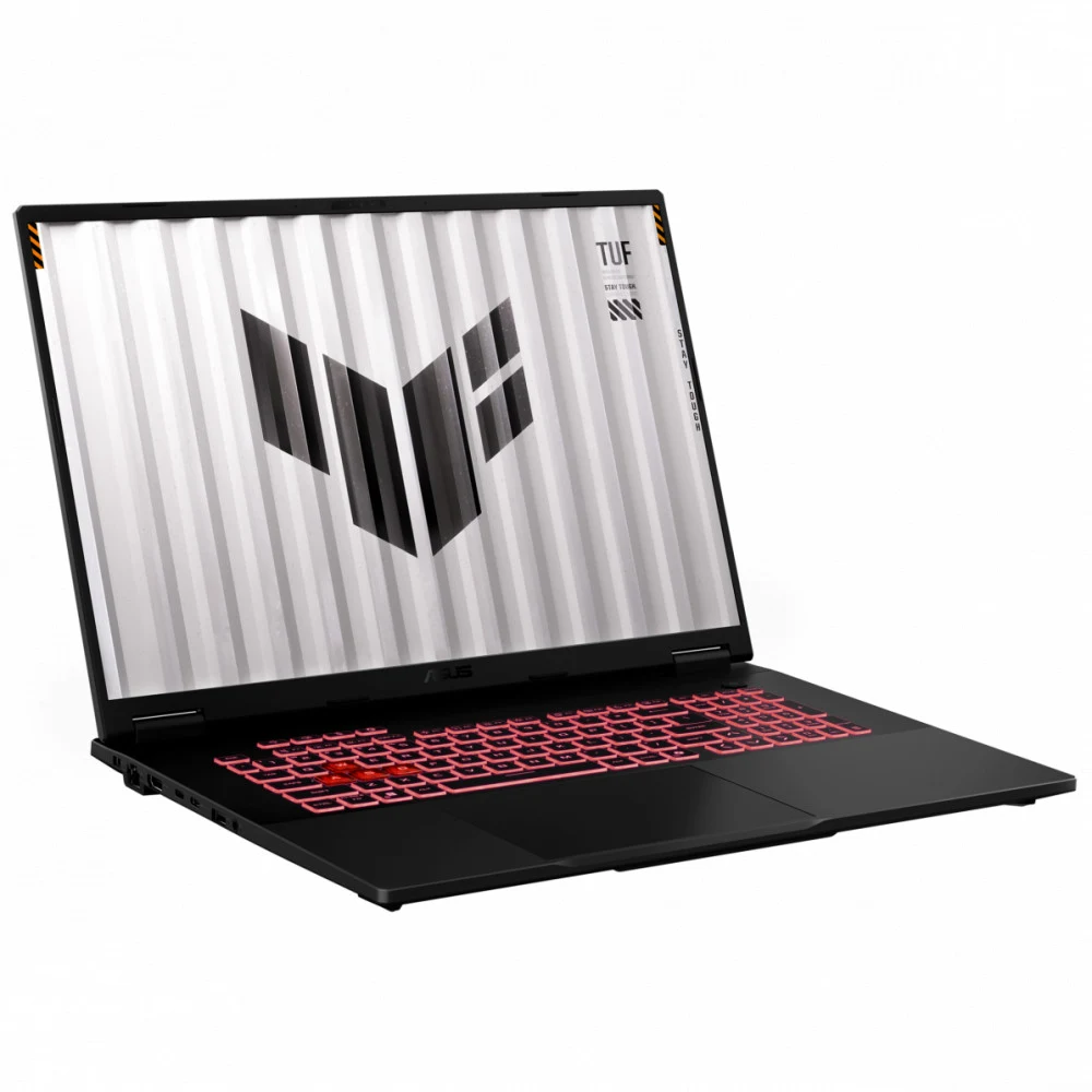Ноутбук/ ASUS TUF A18 FA808UH-S8052 18"(1920x1200 (матовый, 144Hz) IPS)/AMD Ryzen 7 260(3.8Ghz)/16384Mb/512PCISSDGb/noDVD/Ext:nVidia GeForce RTX 5050(8192Mb)/Cam/BT/WiFi/90WHr/war 1y/2.6kg/Jaeger Gr