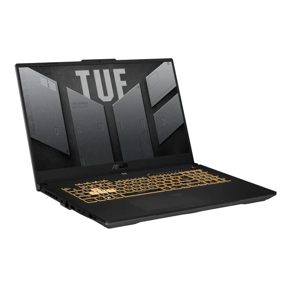 Ноутбук/ ASUS TUF F17 FX707VUR-HX225 17.3"(1920x1080 (матовый, 144Hz) IPS)/Intel Core 5 210H(2.2Ghz)/16384Mb/512PCISSDGb/noDVD/Ext:nVidia GeForce RTX4050(6144Mb)/Cam/BT/WiFi/56WHr/war 1y/2.6kg/Mecha
