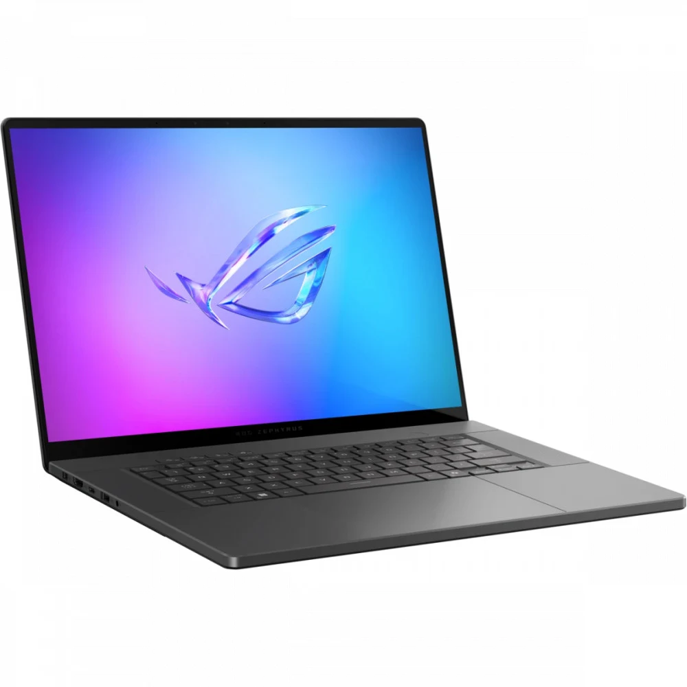 Ноутбук Asus ROG Zephyrus G16 GU605CM-QR111 Core Ultra 7 255H 32Gb SSD1Tb NVIDIA GeForce RTX 5060 8Gb 16" OLED 2.5K (2560x1600) без ОС grey WiFi BT Cam Bag (90NR0M21-M005A0)