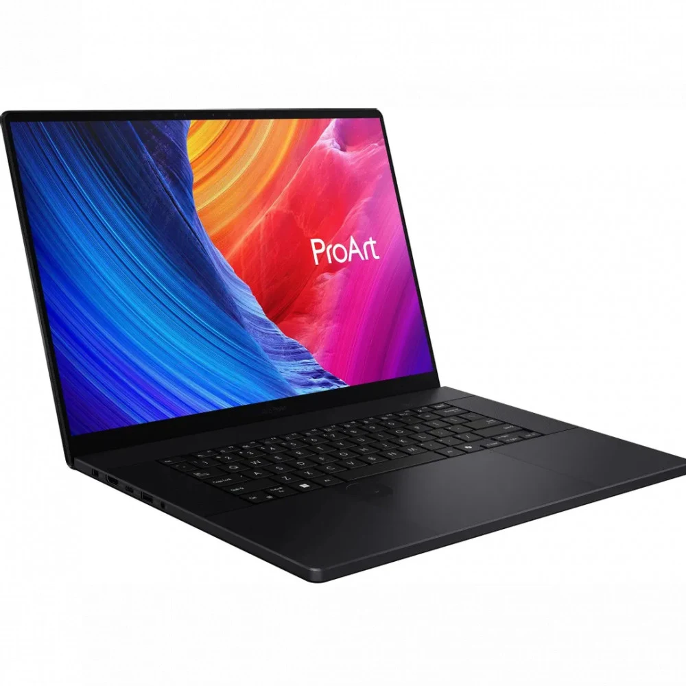 Ноутбук/ ASUS ProArt P16 H7606WR-SE005X 16"(3840x2400 OLED)/Touch/AMD Ryzen AI 9 HX 370(2Ghz)/32768Mb/2TbPCISSDGb/noDVD/Ext:NVIDIA GeForce RTX 5070 Ti(12288Mb)/Cam/BT/WiFi/90WHr/war 1y/1.98kg/Nano B