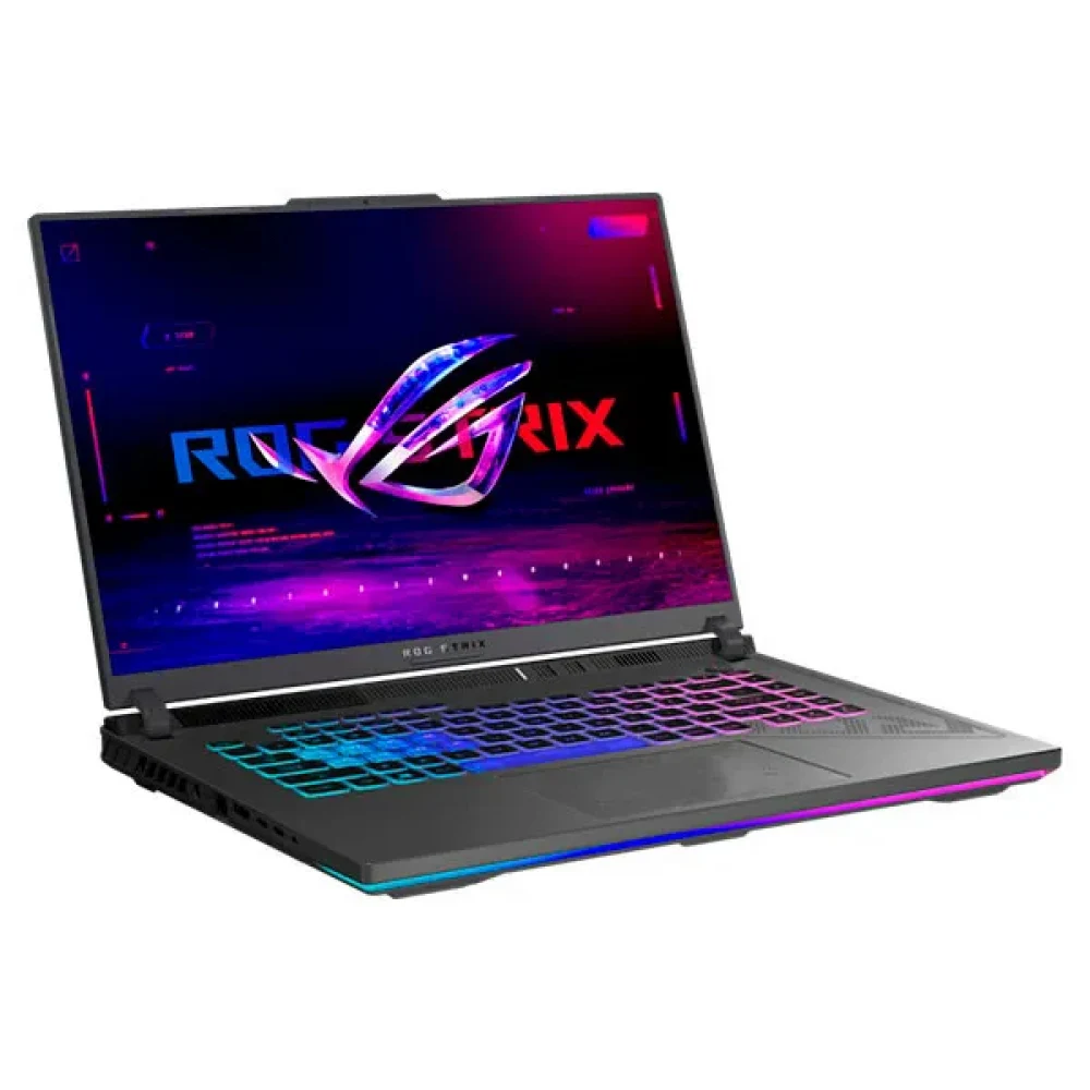 Ноутбук Asus 90NR0CC1-M00Y20 ROG Strix G16 G614JU-N3186 16" WUXGA(1920x1200) IPS 165Hz/Intel Core i7-13650HX up to 4.9GHz (P), 3.9GHz (E) (24Cores)/16GB/512GB/NVIDIA GeForce RTX4050 6GB/Wi-Fi 6E/BT5