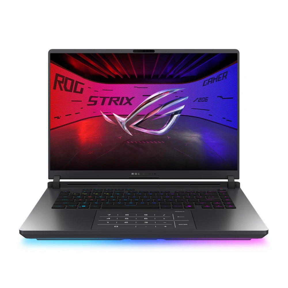 Ноутбук Asus 90NR0LR1-M00670 ROG Strix G16 G615LR-S5162 16" WQXGA(2560x1600) IPS 240Hz/Intel Core Ultra 7 255HX up to 5.2 GHz (20C)/16GB/1TB SSD/NVIDIA GeForce RTX5070 Ti 12GB/Wi-Fi 7/BT5.4/IR+1080P