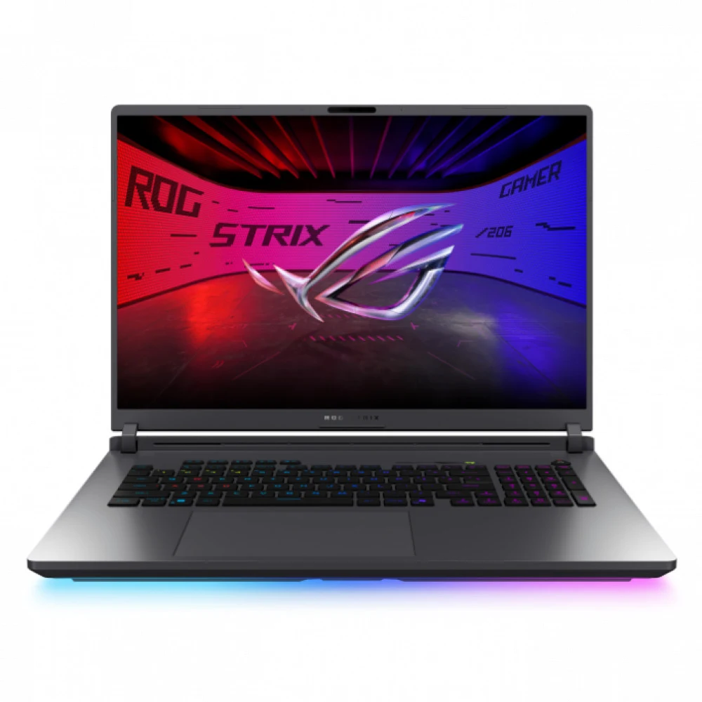 Ноутбук/ ASUS ROG Strix G18 G815JMR-S9063 18"(2560x1600 (матовый, 240Hz, 3ms) IPS)/Intel Core i9 14900HX(2.39Ghz)/16384Mb/1024PCISSDGb/noDVD/Ext:NVIDIA GeForce RTX 5060(8192Mb)/Cam/BT/WiFi/90WHr/war