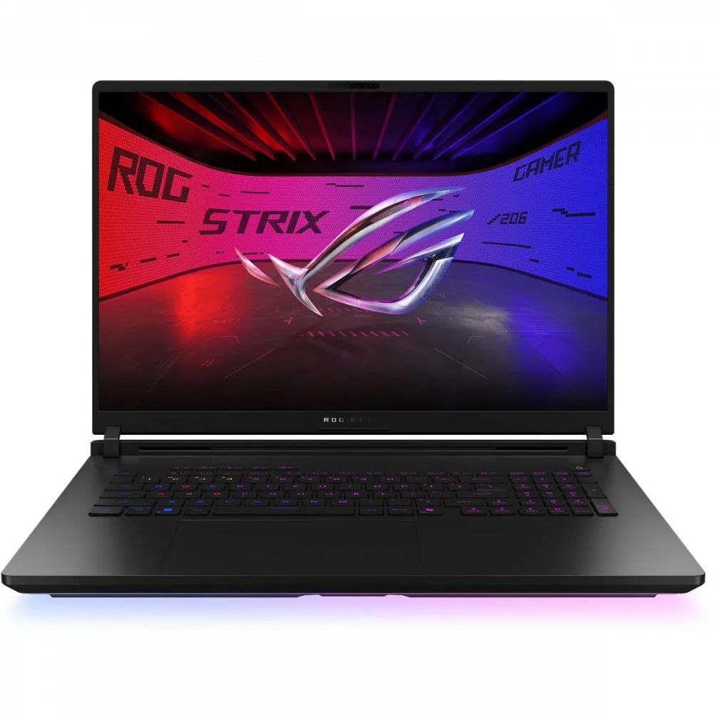 Ноутбук/ ASUS ROG Strix SCAR 18 G835LX-SA126W 18"(2560x1600 mini LED)/Intel Core Ultra 9 275HX(2.7Ghz)/65536Mb/2TbPCISSDGb/noDVD/Ext:NVIDIA GeForce RTX 5090(24576Mb)/Cam/BT/WiFi/90WHr/war 1y/3.3kg/O