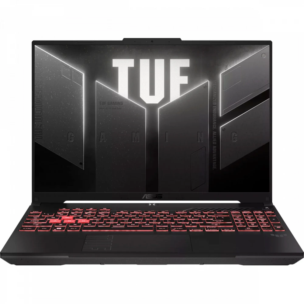 Ноутбук/ ASUS TUF A16 FA607NUQ-RL024 16"(1920x1200 (матовый, 144Hz) IPS)/AMD Ryzen 7 170(3.2Ghz)/16384Mb/512PCISSDGb/noDVD/Ext:nVidia GeForce RTX4050(6144Mb)/Cam/BT/WiFi/56WHr/war 1y/2.2kg/Mecha Gra