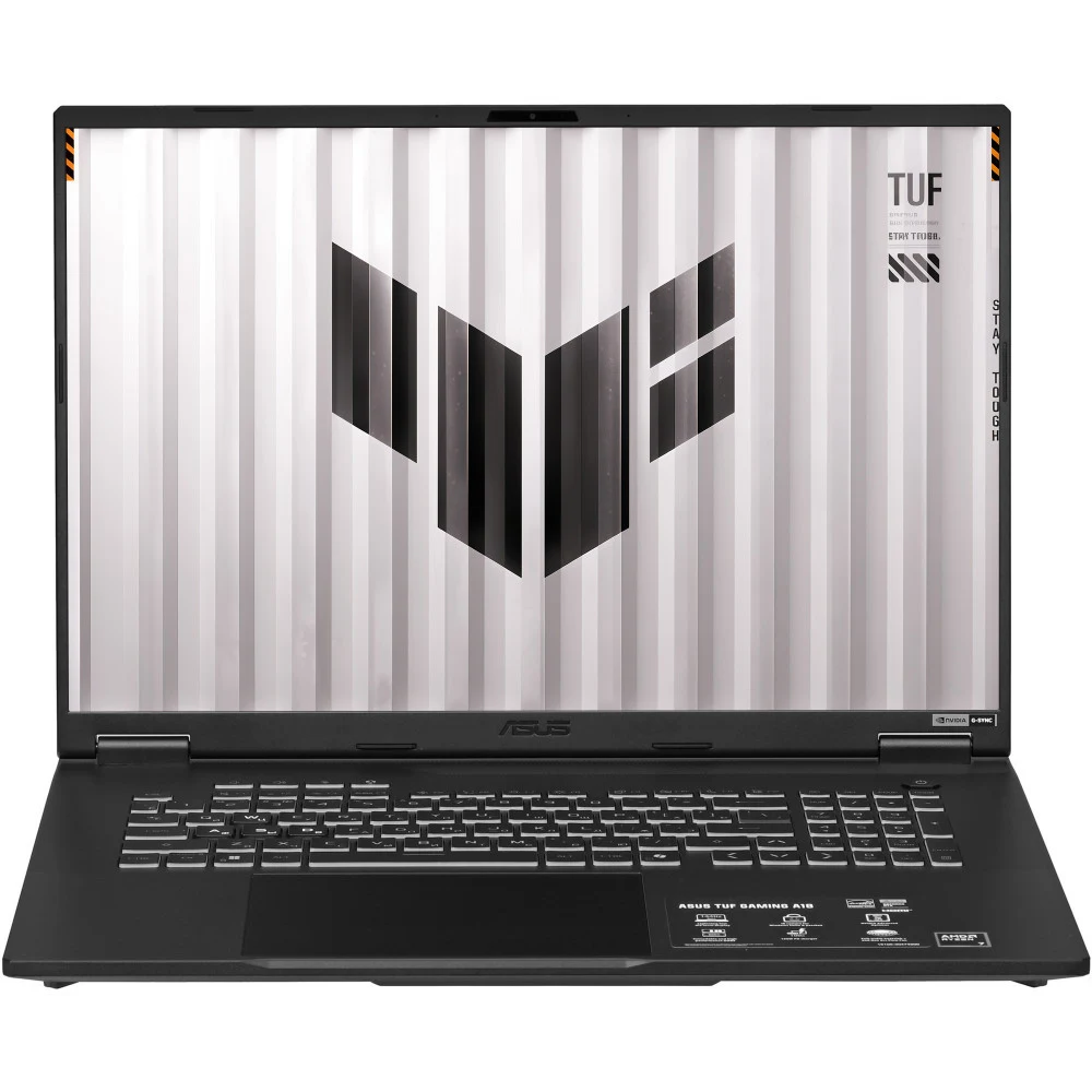 Ноутбук Asus 90NR0NM1-M001B0 ASUS TUF Gaming A18 FA808UH-S8029 18'' (1920 x 1200) IPS 144Hz/AMD Ryzen 7 260 3,8GHz (8C)/16GB/512GB/NVIDIA GeForce RTX5050 8GB/Wi-Fi 6E/BT5.3/IR+1080P FHD Camera/RGB B