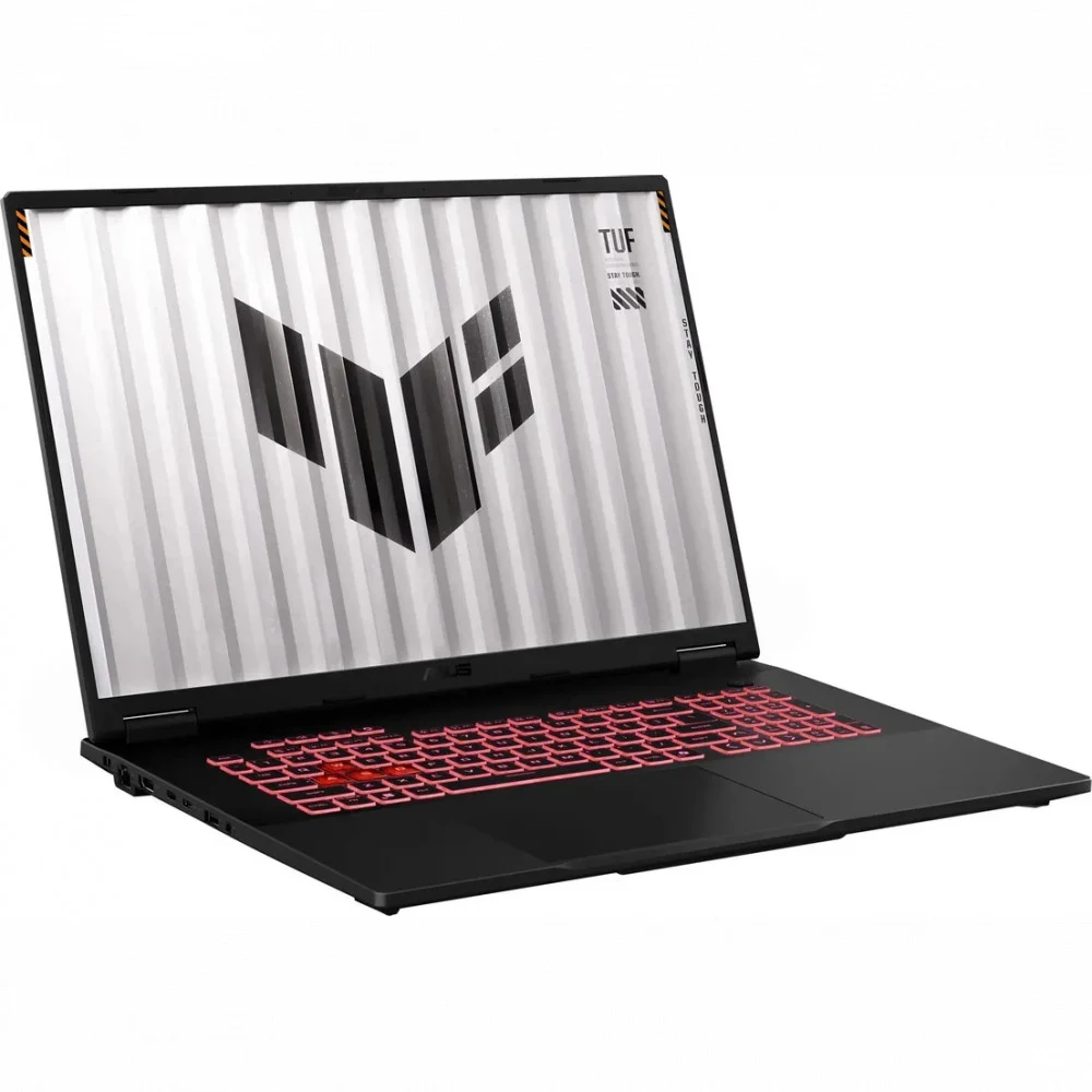 Ноутбук/ ASUS TUF A18 FA808UM-S8050 18"(1920x1200 (матовый, 144Hz) IPS)/AMD Ryzen 7 260(3.8Ghz)/16384Mb/512PCISSDGb/noDVD/Ext:nVidia GeForce RTX 5060(8192Mb)/Cam/BT/WiFi/90WHr/war 1y/2.6kg/Jaeger Gr