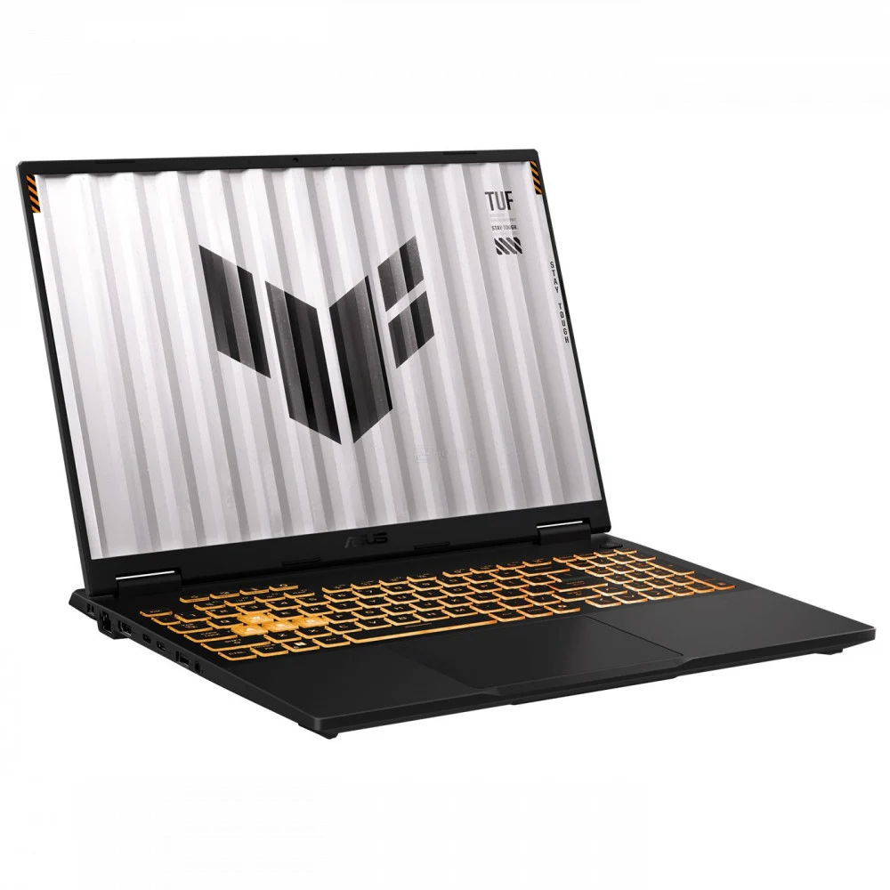 Ноутбук/ ASUS TUF F16 FX608JPR-RV048 16"(1920x1200 (матовый, 165Hz) IPS)/Intel Core i7 14650HX(2.2Ghz)/32768Mb/1024PCISSDGb/noDVD/Ext:nVidia GeForce RTX 5070(8192Mb)/Cam/BT/WiFi/90WHr/war 1y/2.2kg/J