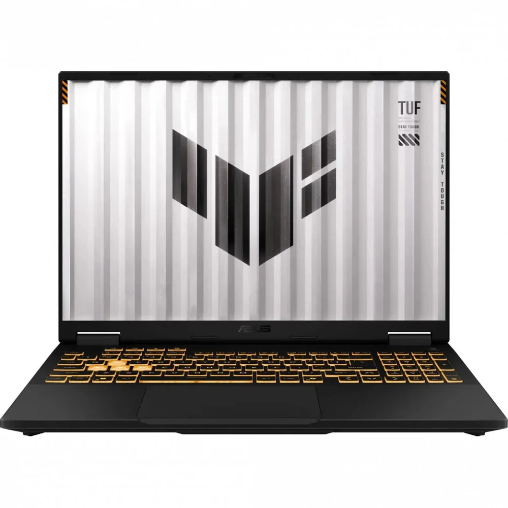 Ноутбук/ ASUS TUF F16 FX608JHI-TU216 16"(1920x1200 (матовый, 144Hz) IPS)/Intel Core i5 14450HX (2.4Ghz)/16384Mb/512PCISSDGb/noDVD/Ext:nVidia GeForce RTX 5050(8192Mb)/Cam/BT/WiFi/70WHr/war 1y/2.2kg/J