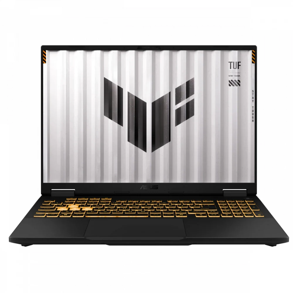 Ноутбук/ ASUS TUF F16 FX608JMR-RV170 16"(1920x1200 (матовый, 165Hz) IPS)/Intel Core i5 14450HX (2.4Ghz)/16384Mb/512PCISSDGb/noDVD/Ext:nVidia GeForce RTX 5060(8192Mb)/Cam/BT/WiFi/90WHr/war 1y/2.2kg/J