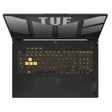 Ноутбук Asus TUF Gaming F17 FX707VJB-HX100 Core 5 210H 16Gb SSD512Gb NVIDIA GeForce RTX 3050 6Gb 17.3" IPS FHD (1920x1080) без ОС grey WiFi BT Cam (90NR0MY5-M003R0)
