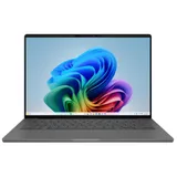 Ноутбук Asus Zenbook 14 UX3407QA-QD267W Snapdragon X X1-26-100 16Gb SSD512Gb Qualcomm Adreno 14" OLED WUXGA (1920x1200) Windows 11 Home grey WiFi BT Cam Bag (90NB1502-M00DN0)