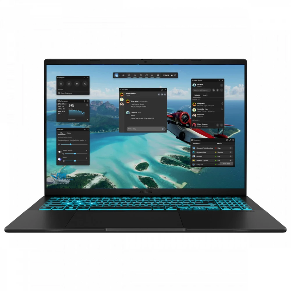 Ноутбук ASUS V16 Special V3607VP-RP031 Intel Core 7 240H/DDR5 32G/1TB PCIE G4 SSD/NVIDIA GeForce RTX 5070 Laptop GPU(8GB GDDR6 )16" WUXGA (1920 x 1200) 16:10 AG IPS,300NITS,144Hz/No OS/Black