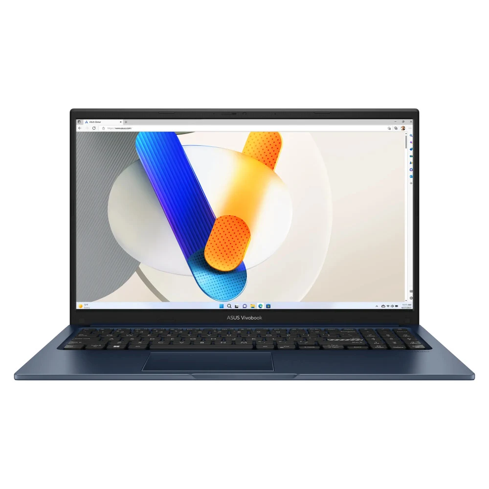 Ноутбук Asus Vivobook 15 X1504VA-BQ615W 15,6" FHD IPS Intel® Core™ Core 5 120U/8Gb/SSD 512Gb/Intel® Graphics /Quiet Blue/Win11(90NB13Y1-M012L0)