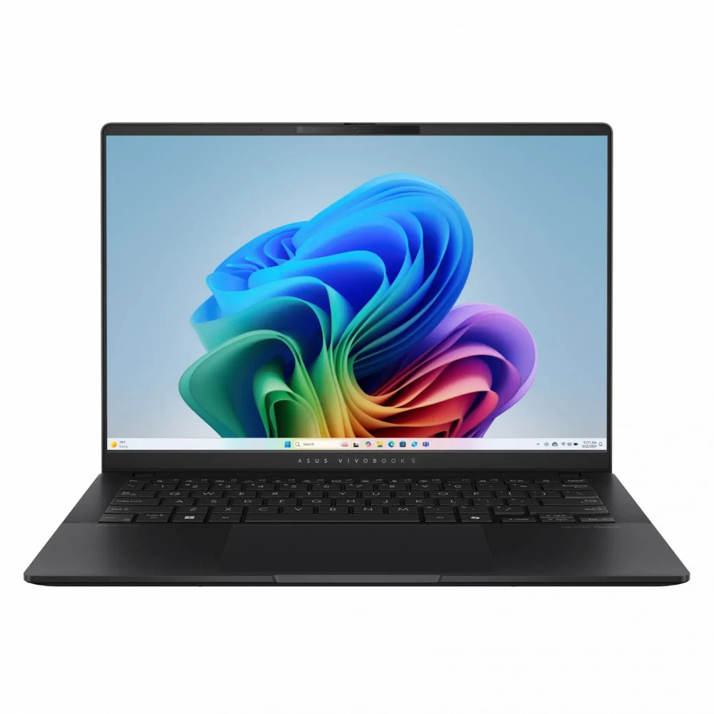 Ноутбук Asus/Vivobook S 14/S5406SA-QD193/Core Ultra 5/226V/2,1 GHz/16 Gb/M.2 PCIe SSD/1000 Gb/No ODD/No Graphics/Arc Graphics/256 Mb/14 ''/1920x1200/