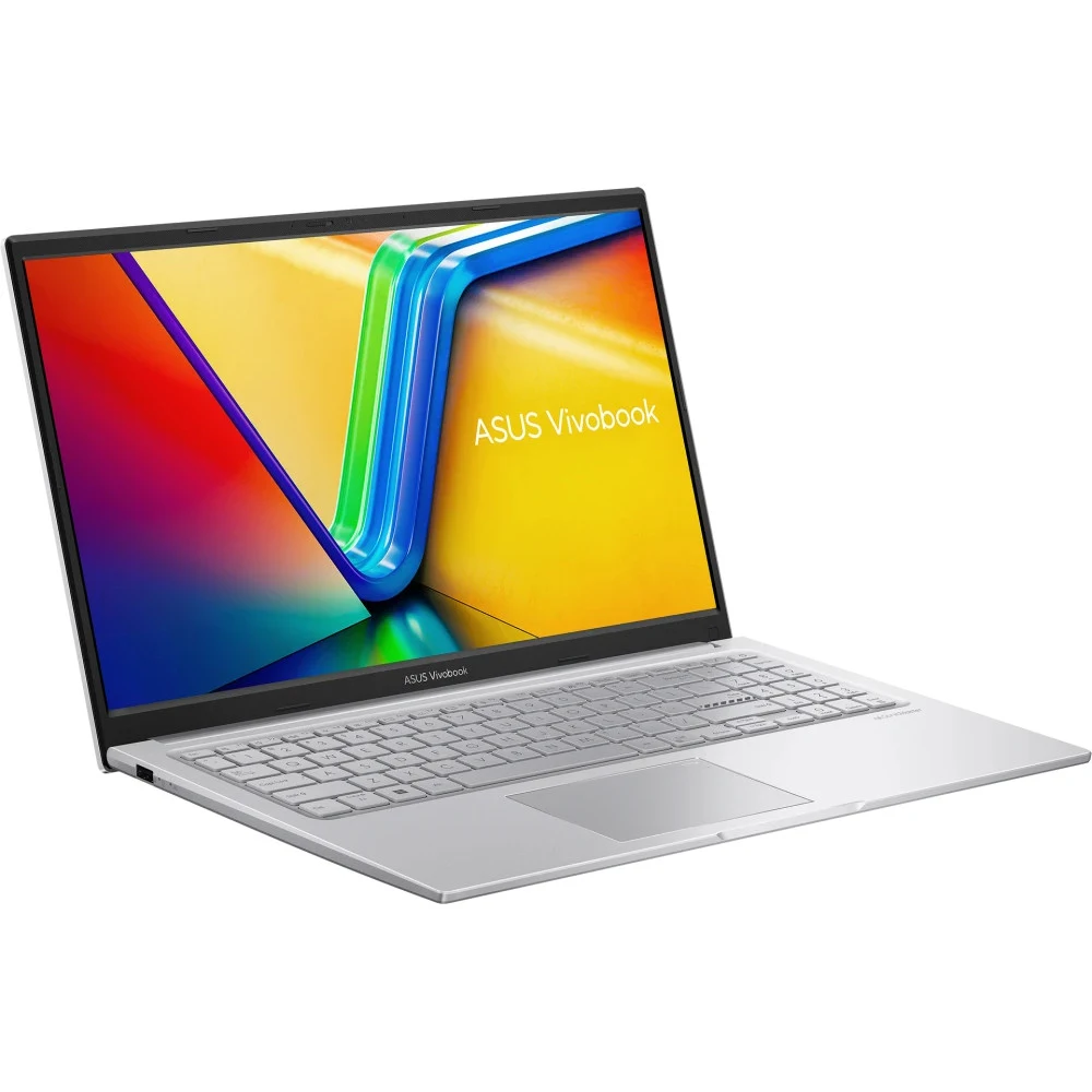 Ноутбук ASUS Vivobook 15 X1504VA-BQ151 Intel Core i3-1315U/8Gb (soldered D4)/SSD512Gb/UMA/15.6"/IPS/FHD/1920x1080/60Hz/NoOS/Cool Silver/1.7kg