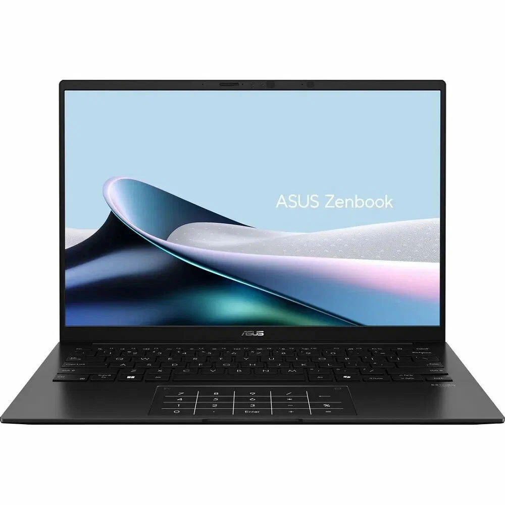 Ноутбук ASUS Zenbook 14 UM3406GA-QD093X AMD Ryzen AI 7 445 LPDDR5X 32GB 1TB PCIE G4 SSD AMD Radeon Graphics 14" WUXGA (1920 x 1200) OLED 16:10/Win 11 Pro/1.20 kg/Jade Black