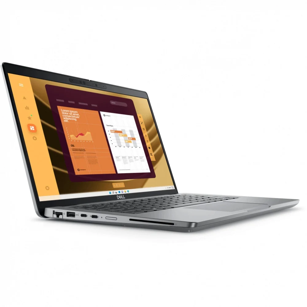 Ноутбук Dell Latitude 5450 Core Ultra 7 155U 16Gb SSD512Gb Intel Graphics 14" WVA FHD (1920x1080) Linux grey WiFi BT Cam (5450-7560)