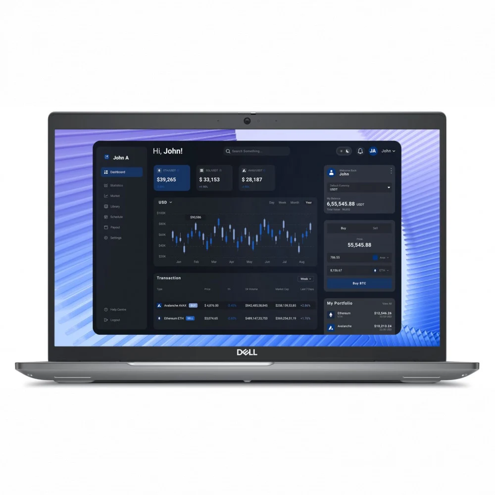 Мобильная рабочая станция Dell/Precision 3590/3г/Core Ultra 7/155H/1,4 GHz/16 Gb/M.2 PCIe SSD/512 Gb/No ODD/RTX 500 Ada/4 Gb/15,6 ''/1920x1080/Windows 210-BLMX_N001P3590EMEA_VP