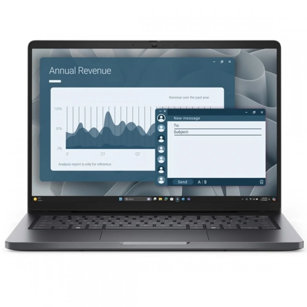 Dell Pro 14 PC14255/AMD Ryzen 5 220/8GB/512GB SSD/FgrPr/W11 Pro/FHD IR Cam & Mic/WLAN + BT/14.0" FHD+/Backlit Kb/3 Cell/65W/3Yr PS