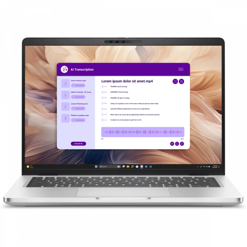Ноутбук Dell/Pro 14 Plus PB14250/3г/Core Ultra 7/265U/2,1 GHz/16 Gb/SSD/512 Gb/No ODD/Graphics/integrated/14 ''/1920x1200/Windows 11/Pro/Backlit Kb/Fi BTO111_PB14250_EMEA_210-BPDL