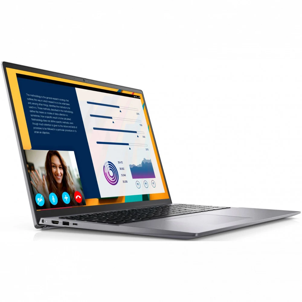 Ноутбук Dell/Vostro 5620/Core i5/1240P/1,7 GHz/8 Gb/M.2 PCIe SSD/256 Gb/No ODD/Graphics/UHD/256 Mb/16 ''/1920x1200/Windows 11/Pro/64/Серый 210-BDBL-6