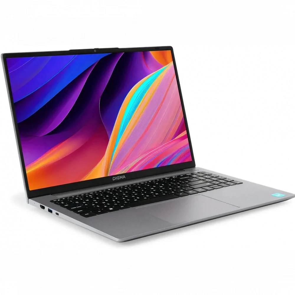 Ноутбук Digma EVE C5805 N-series N100 16Gb SSD512Gb Intel UHD Graphics 16" IPS WUXGA (1920x1200) Windows 11 Pro dk.grey WiFi BT Cam 6000mAh (DN16N1-ADXW01)