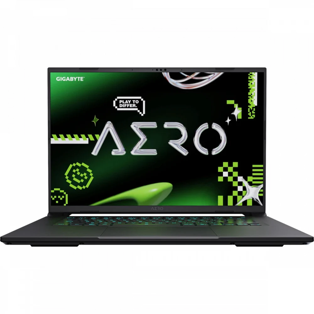 Ноутбук Gigabyte Aero X16 1TH Ryzen AI 7 350 16Gb SSD1Tb NVIDIA GeForce RTX5050 8Gb 16" IPS QHD+ (2560x1600) без ОС grey WiFi BT Cam (1TH93KZC94AD)