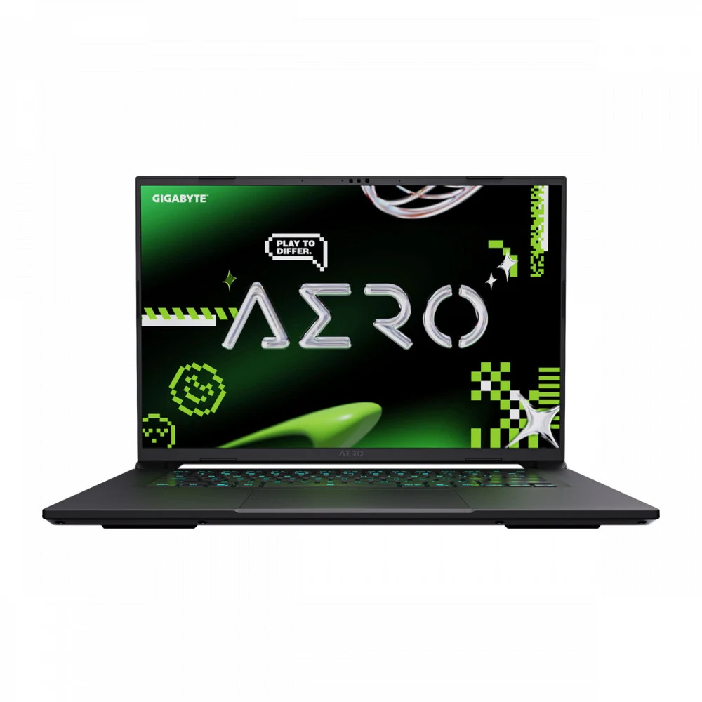 Ноутбук, Gigabyte, AERO X16 1VH93KZC94AD, 9REG6AB6VH2DJK0KZ000, 16", WQXGA, 2560x1600, IPS, 165Hz, AMD Ryzen AI 7 350, 16G*1 DDR5, 1TB SSD Gen4, NVIDIA GeForce RTX5060, 8GB GDDR7, DOS, Серый