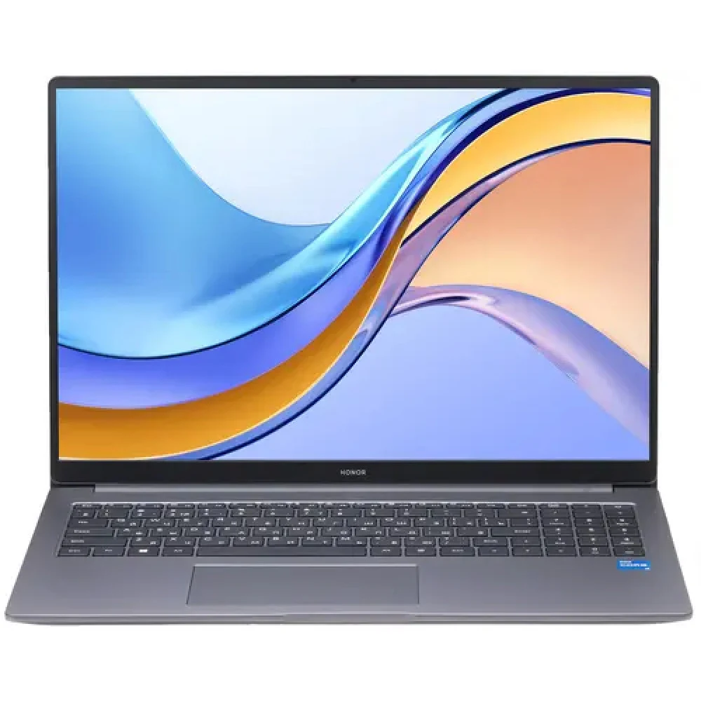 Ноутбук Honor MagicBook X16 2024 BRN-F56 Core i5 12450H 16Gb SSD512Gb Intel UHD Graphics 16" IPS WQXGA (1920x1200) Windows 11 Home grey WiFi BT Cam (5301AHGW)