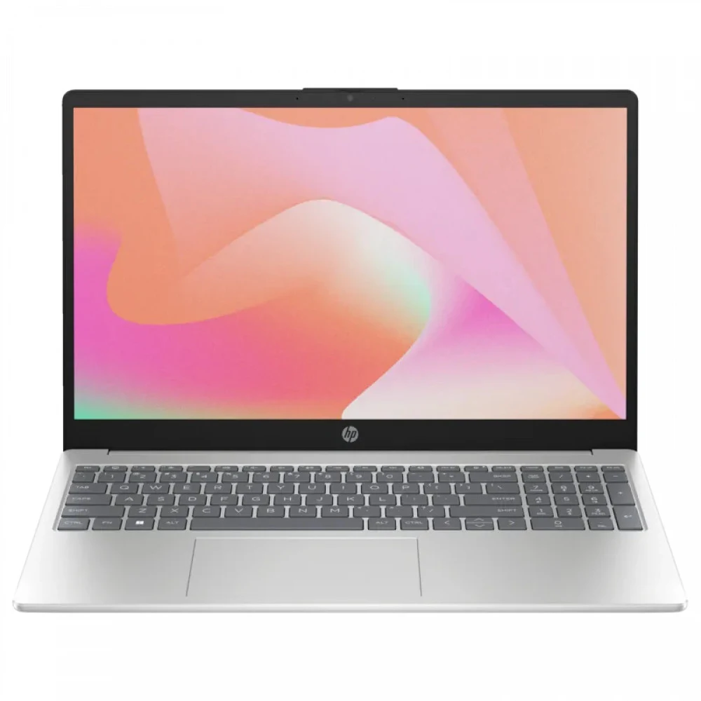Ноутбук HP 15-fc0140ci 15,6" FHD AMD Ryzen™ 5 5625U/8Gb/SSD 512Gb/AMD Radeon™ Graphics/Natural Silver/Dos(BL1Z8EA)