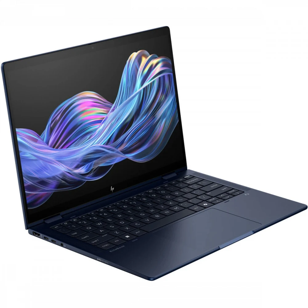 Ноутбук HP EliteBook X Flip G1i Core Ultra 7 258V 32Gb SSD1Tb Intel Arc 140V 14" IPS Touch WUXGA (1920x1200) Windows 11 Pro 64 dk.blue WiFi BT Cam (CW0U5ET)