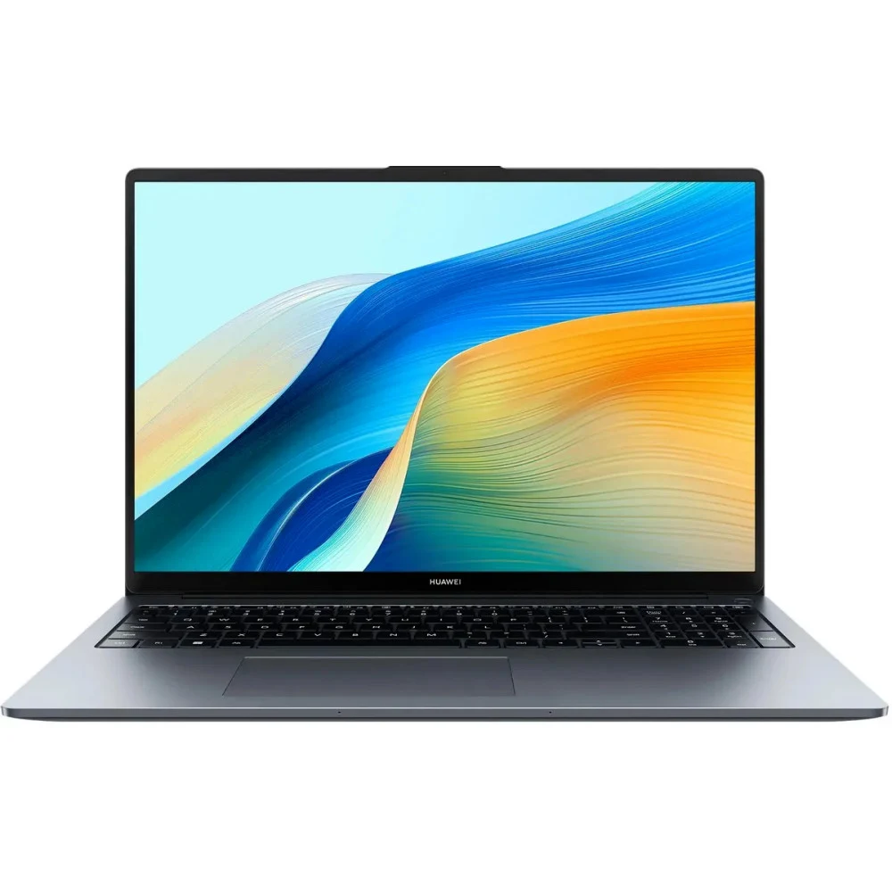 Ноутбук Huawei MateBook D 16 MCLG-X Core i9 13900H 16Gb SSD1Tb Intel Iris Xe graphics 16" IPS (1920x1200) без ОС grey space WiFi BT Cam (53014HYG)