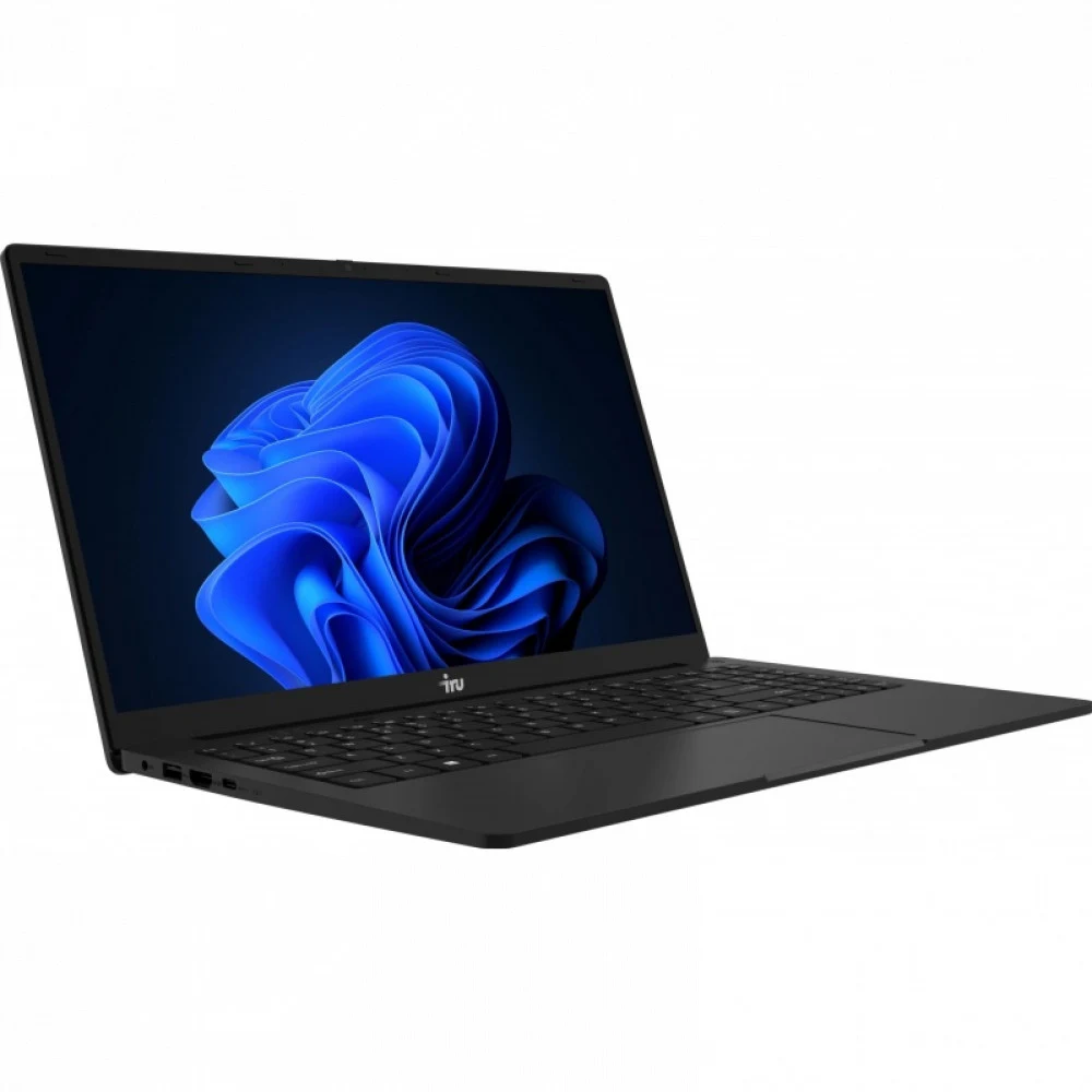Ноутбук IRU Strato 15ALI Core i3 1215U 8Gb SSD256Gb Intel UHD Graphics 15.6" IPS FHD (1920x1080) Windows 11 Pro Multi Language 64 black WiFi BT Cam 6000mAh (2059106)