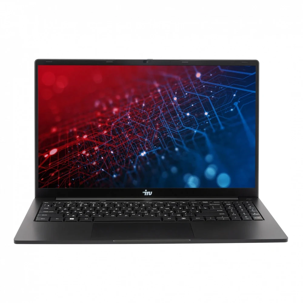 Ноутбук IRU Strato 15ALID5 Core i5 13420H 16Gb SSD512Gb Intel UHD Graphics 15.6" IPS FHD (1920x1080) Windows 11 Pro black WiFi BT Cam 6000mAh (2150074)