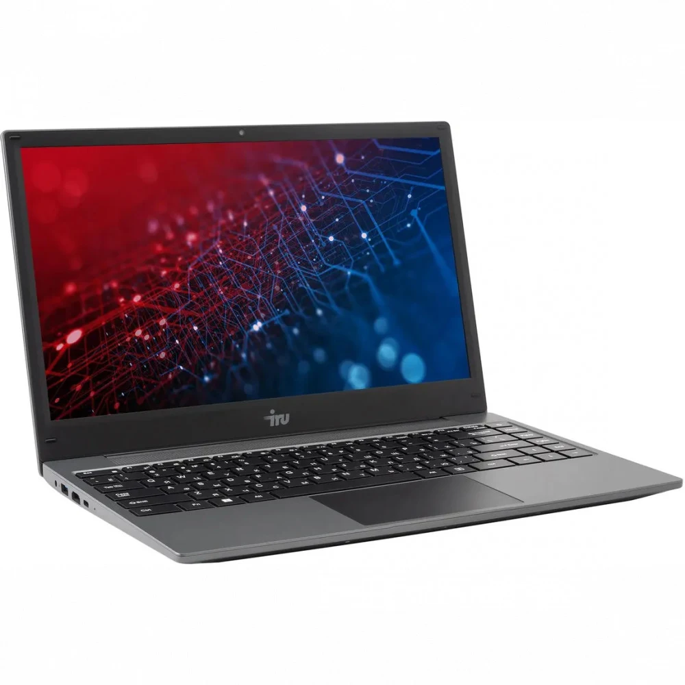 Ноутбук IRU Tactio 14ALH Core i3 1215U 16Gb SSD512Gb Intel UHD Graphics 14" IPS FHD (1920x1080) FreeDOS grey WiFi BT Cam 4000mAh (2058889)