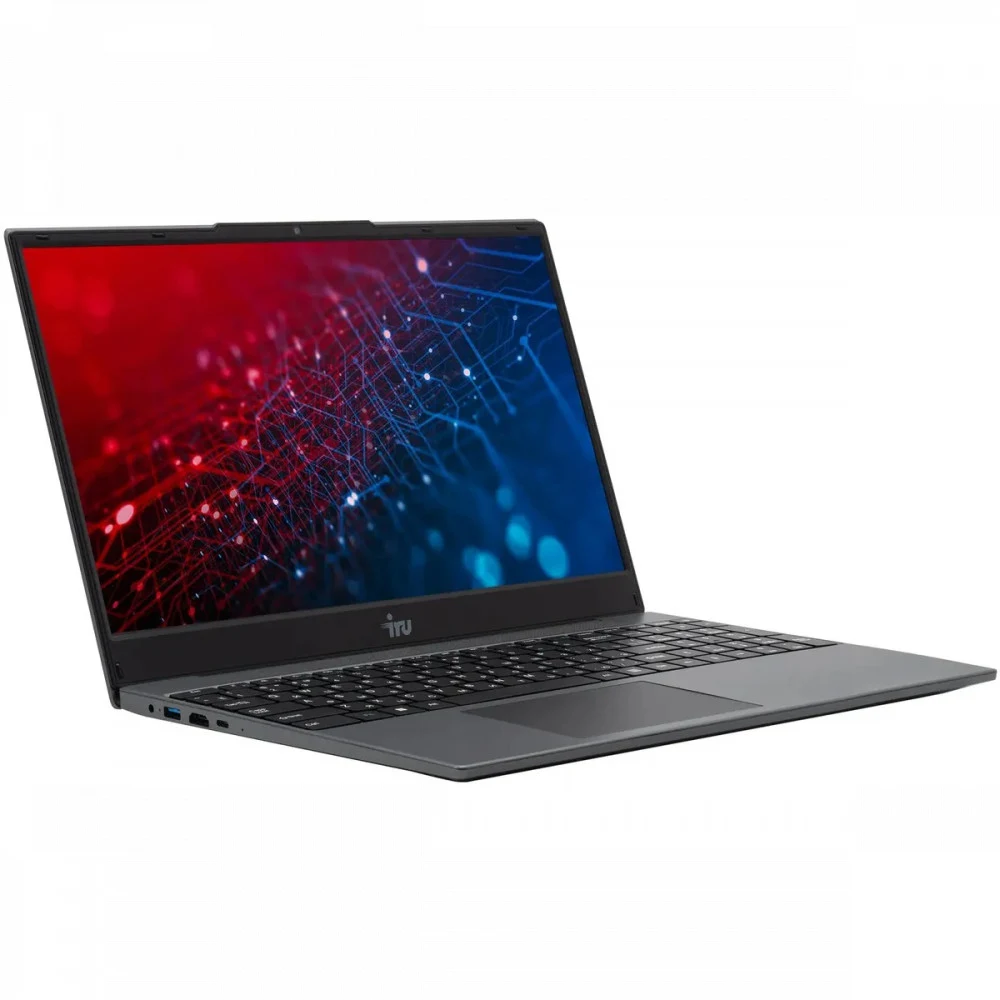 Ноутбук IRU Tactio 15PHC Ryzen 5 7430U 8Gb SSD256Gb AMD Radeon Graphics 15.6" IPS FHD (1920x1080) Windows 11 Pro 64 black WiFi BT Cam 4000mAh (2150145)