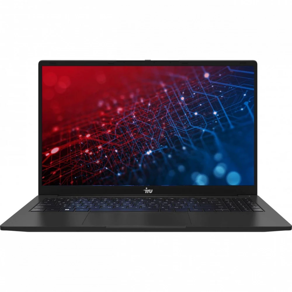 Ноутбук IRU Strato 15ALI Core i7 1255U 16Gb SSD512Gb Intel Iris Xe graphics 15.6" IPS FHD (1920x1080) FreeDOS black 6000mAh (2058955)